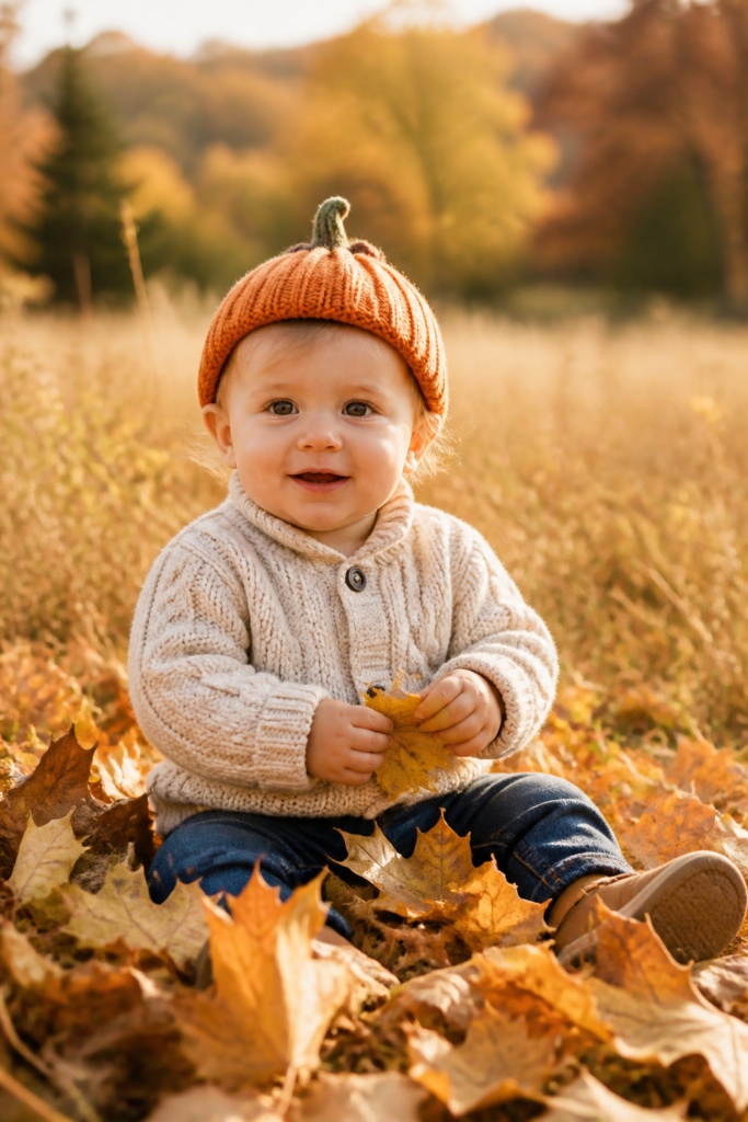 Seasonal Themed First Birthday Photos