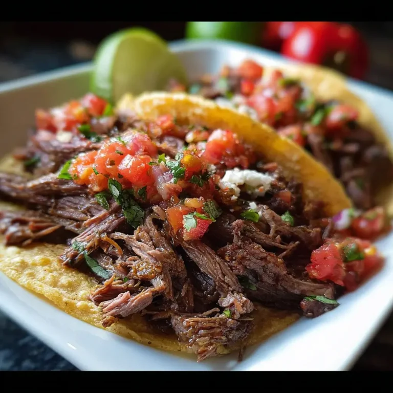 Slow Cooker Flank Steak Tacos