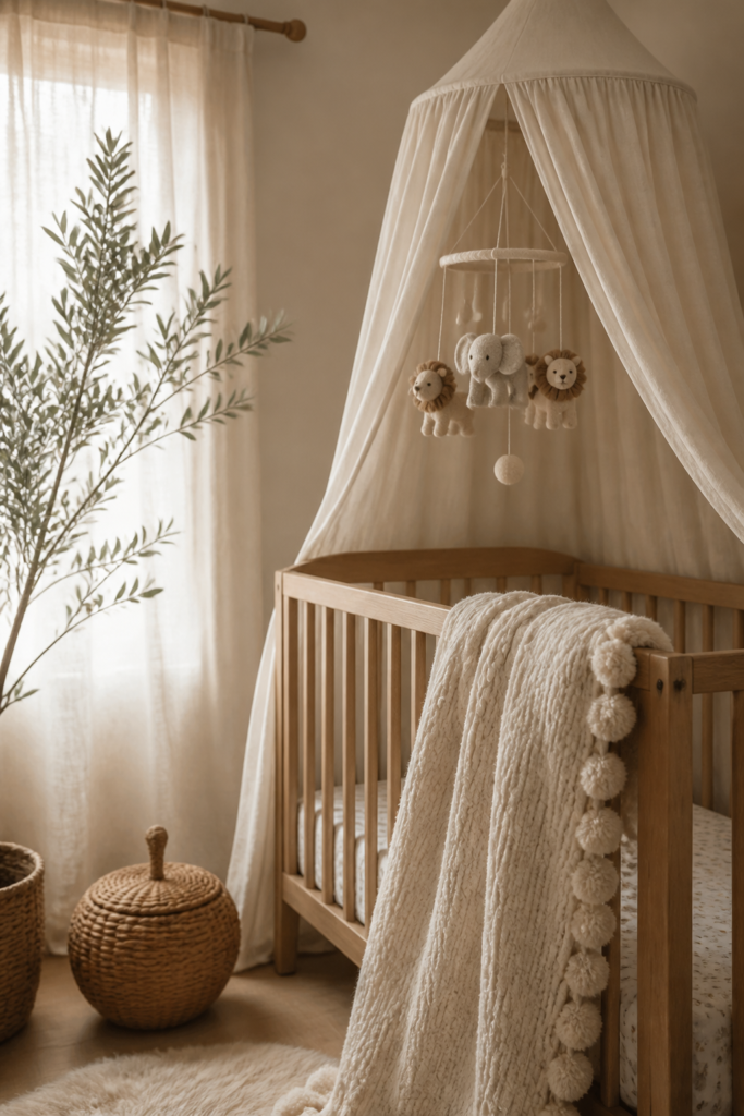 Soft and Dreamy Safari Nursery