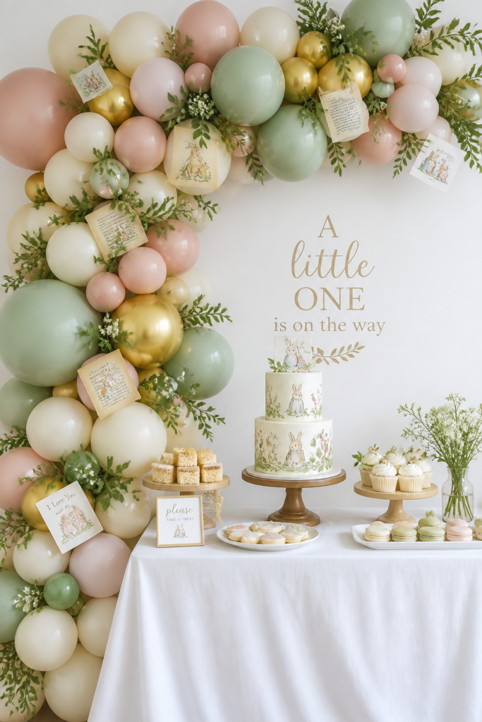 Story-Themed Balloon Garland