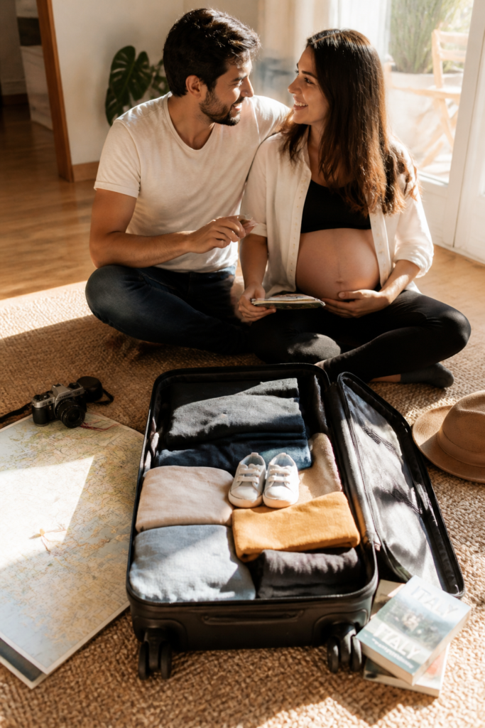 Travel-Themed Pregnancy Announcement Captions