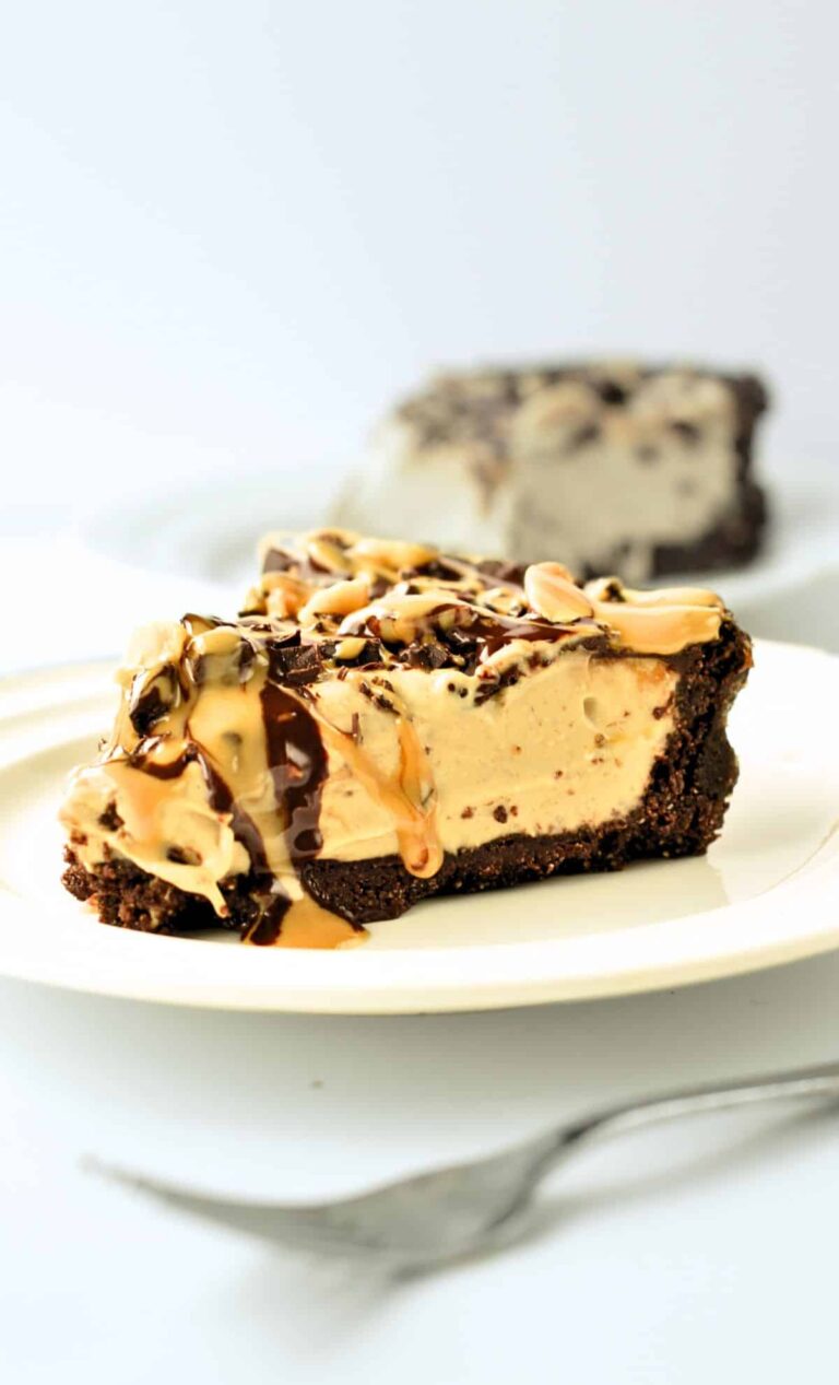 Vegan No-Bake Peanut Butter Pies