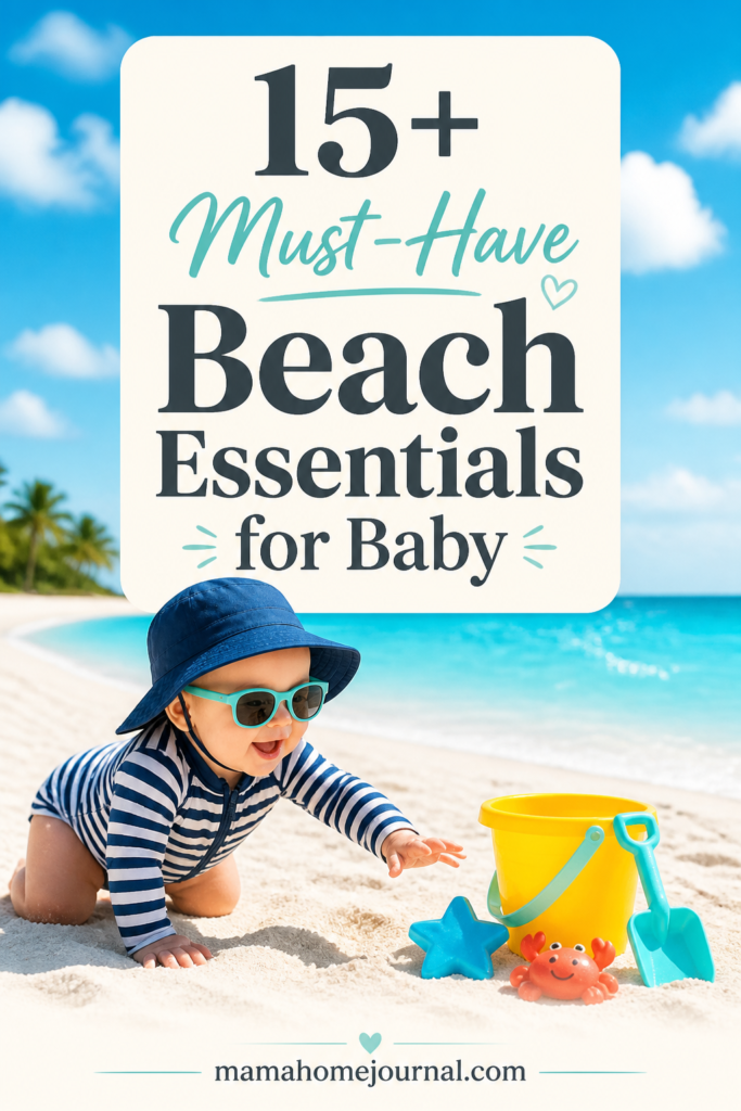 What to Pack for a Beach Day with a Baby