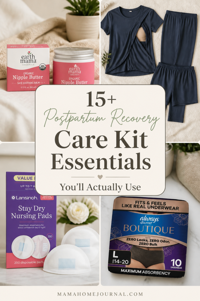 What to Put in Your DIY Postpartum Kit Before Delivery