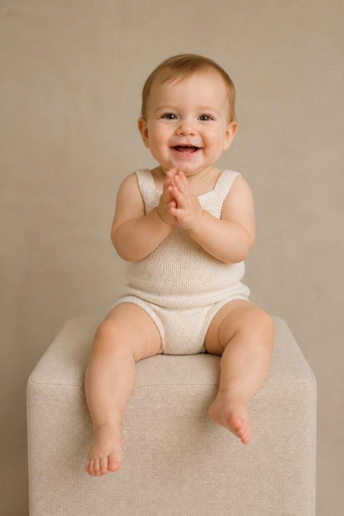 Whimsical All-White First Birthday