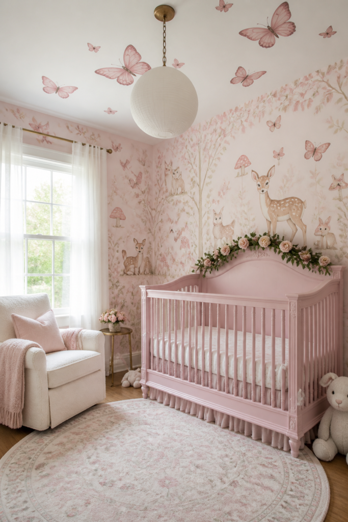Whimsical Pink Nursery