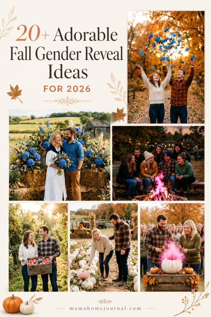20+ Adorable Fall Gender Reveal Ideas for 2026