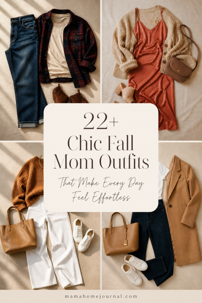 22+ Chic Fall Mom Outfits That Look Effortlessly Put Together