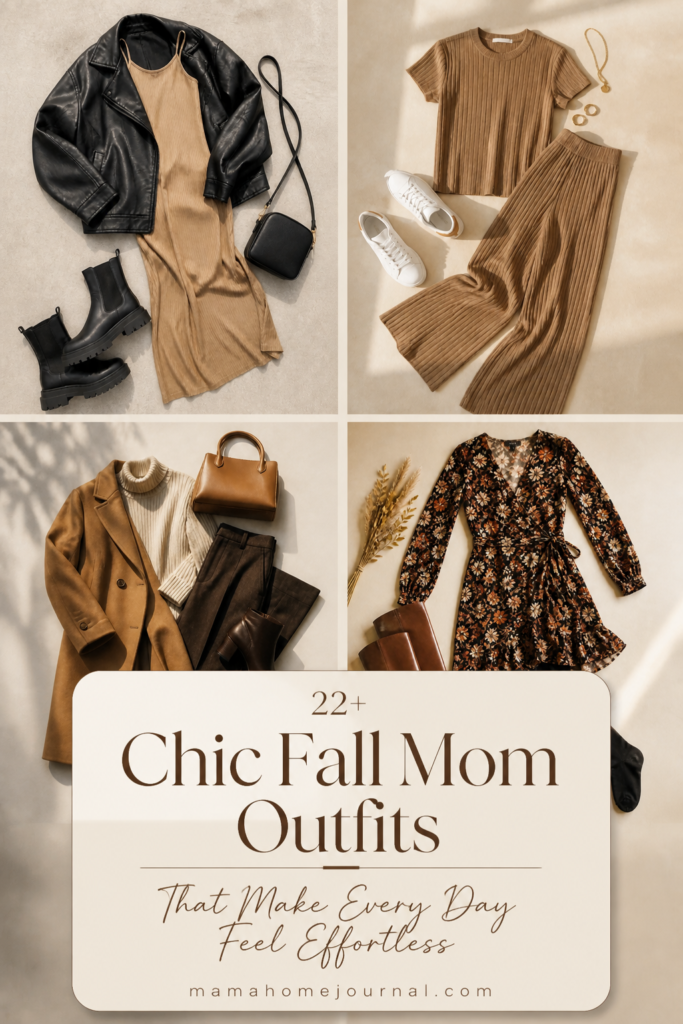 22+ Cute Fall Mom Outfits for School Drop-Off, Errands & Everyday Life