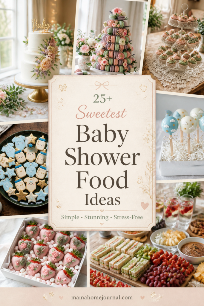 food for baby shower