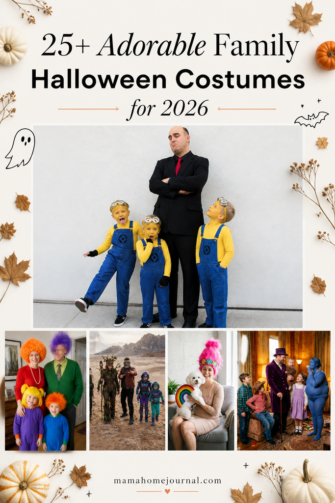 25+ Cute Family Halloween Costume Ideas Everyone Will Love