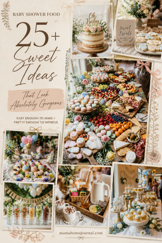 25+ Easy Baby Shower Foods for Your Party