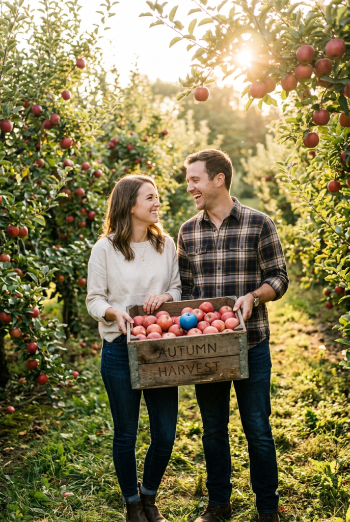 Apple Orchard Gender Reveal