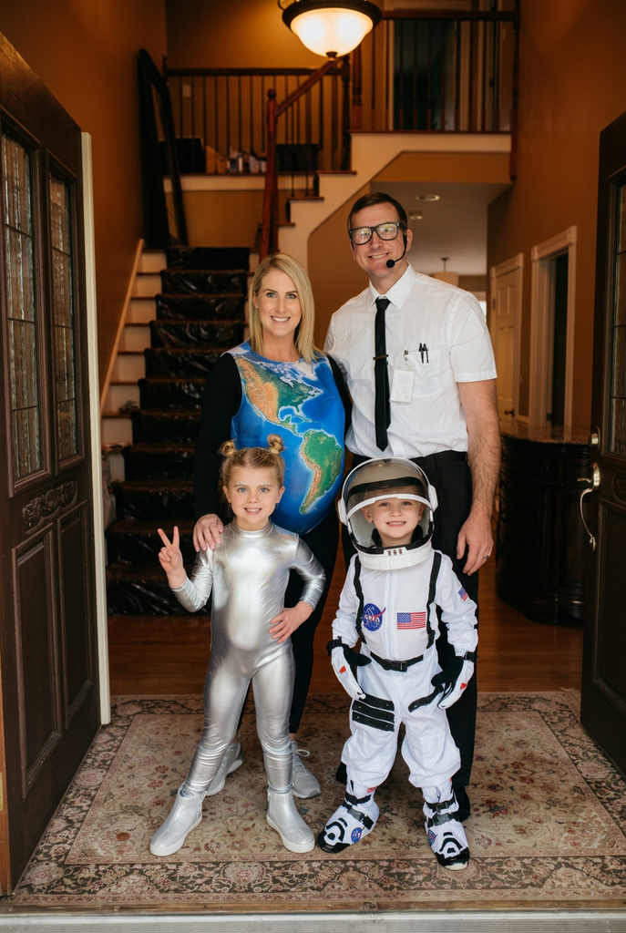 Astronaut Family Costume
