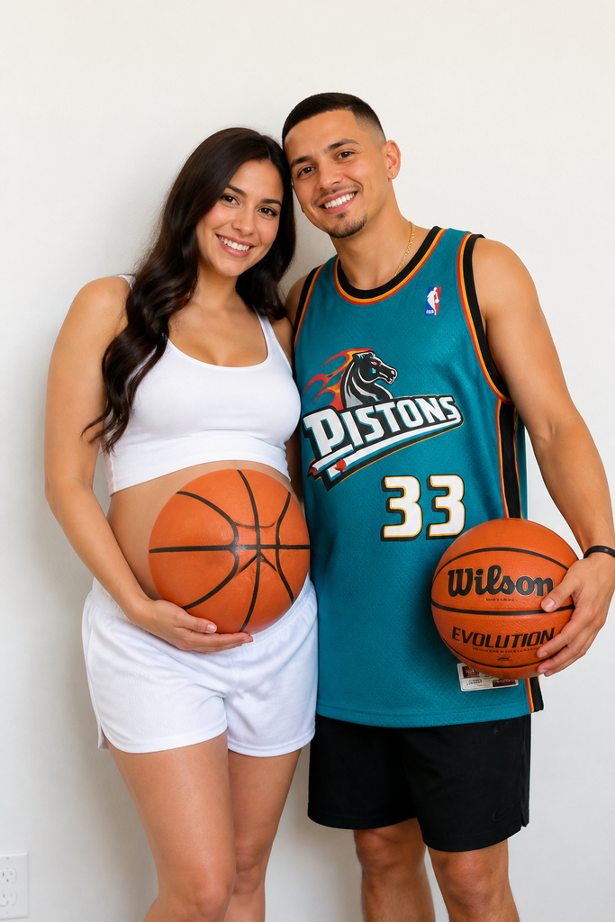 Basketball Belly Costume