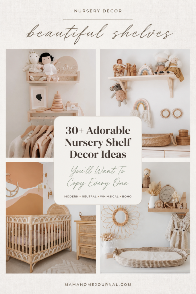 Nursery Shelf Ideas