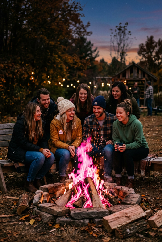 Bonfire Gender Reveal
