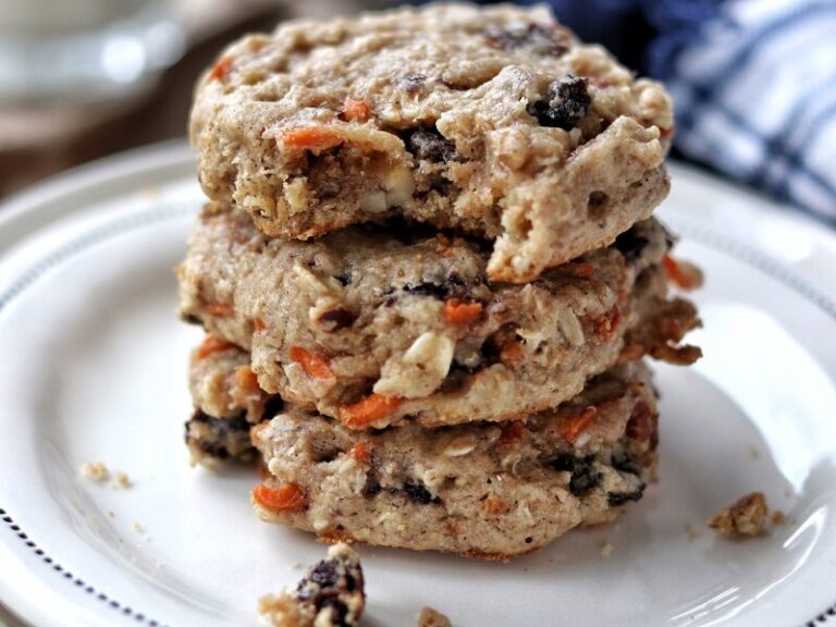 Carrot Cake Lactation Breakfast Cookies