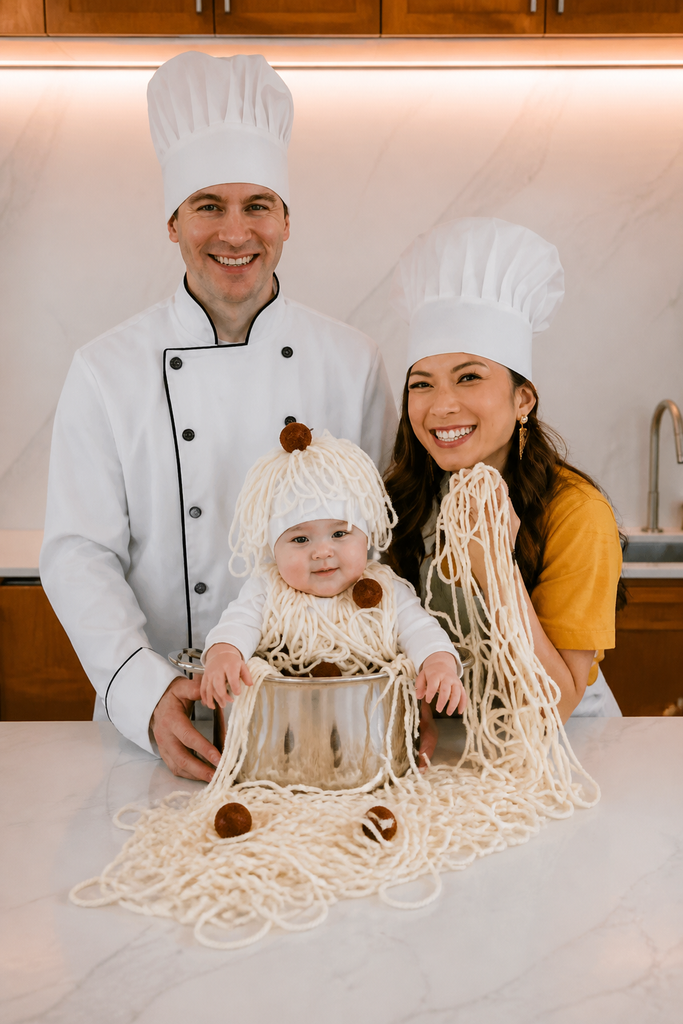 Chef and Spaghetti Costume