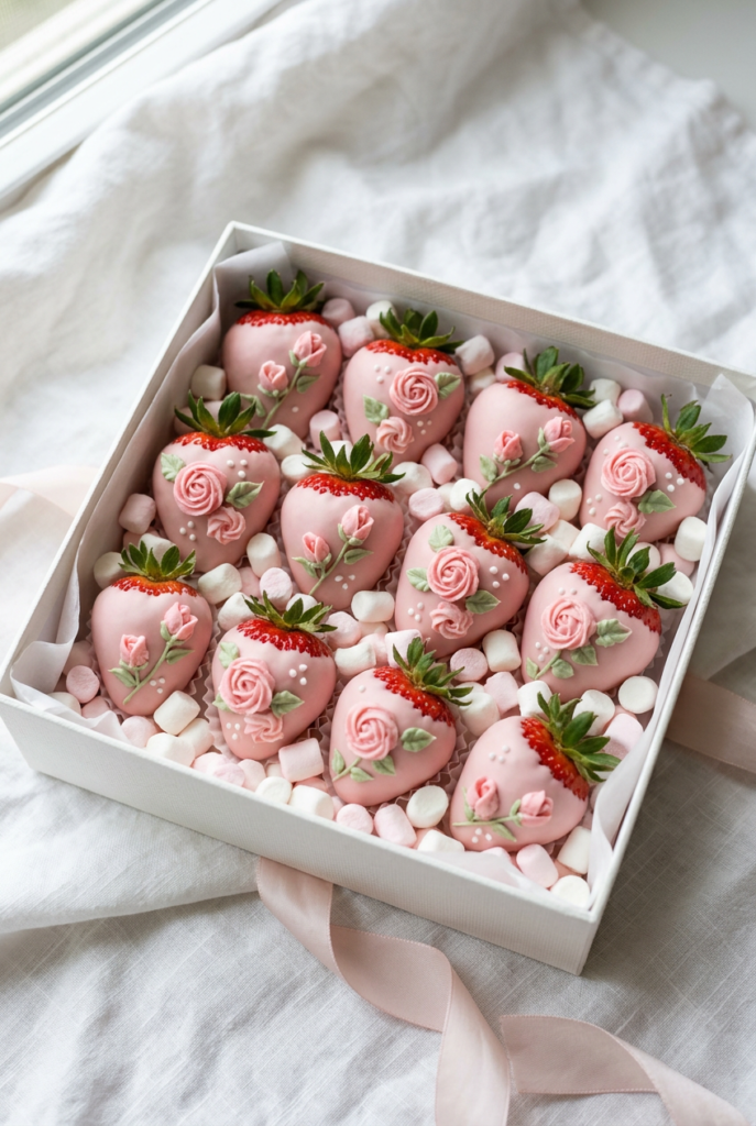 Chocolate-Dipped Strawberries