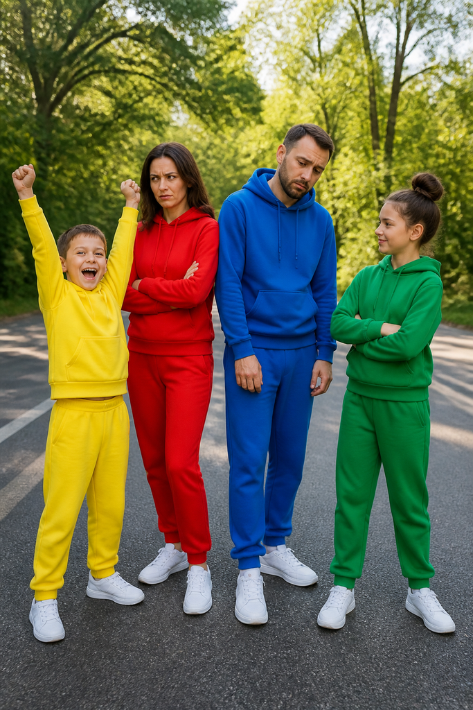 Colorful Emotions Costume
