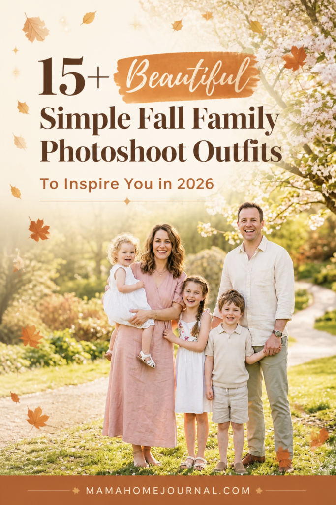 Cozy Fall Family Photo Outfits for the Whole Family