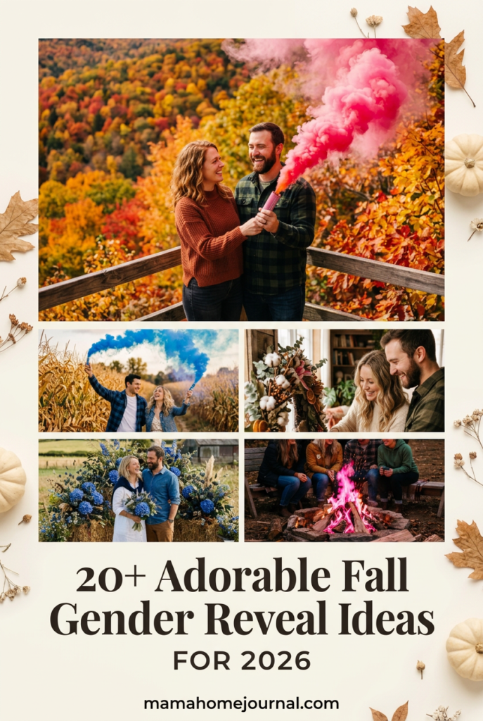 Cozy & Magical Autumn Gender Reveal Ideas for 2026