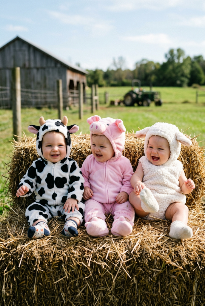 Farm Animal Trio