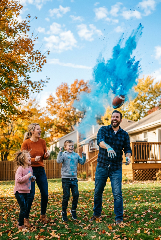 Football Game Gender Reveal