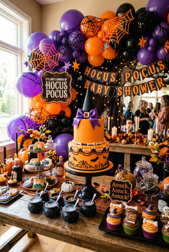 Hocus Pocus Halloween Baby Shower