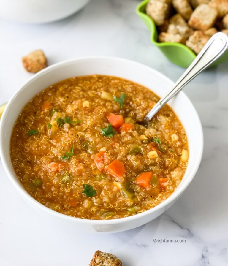 Instant Pot Quinoa Vegetable Soup