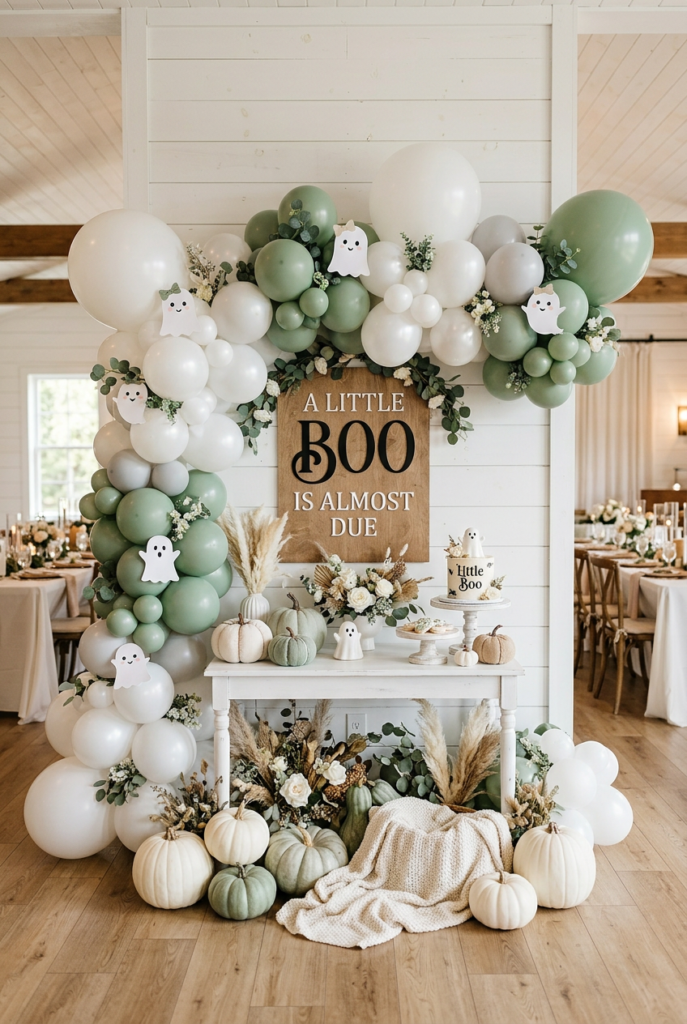 Little Boo Baby Shower Theme