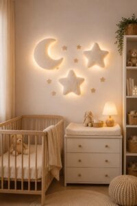 Moon & Stars Nursery Wall Decor