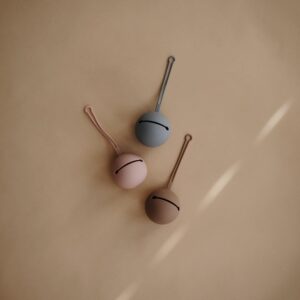 Mushie Silicone Pacifier Holder