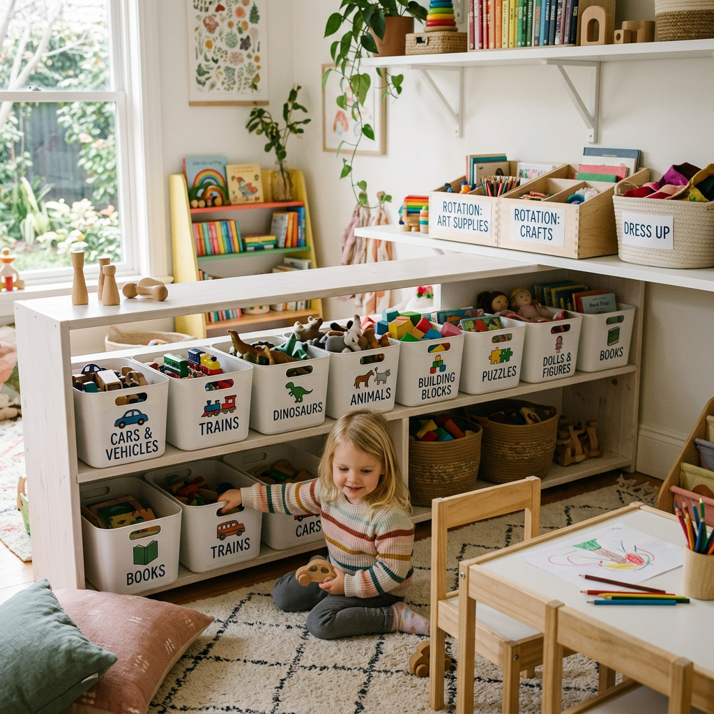 Organized Toy Storage System