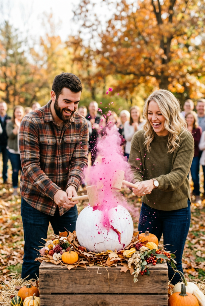 Pumpkin Gender Reveal