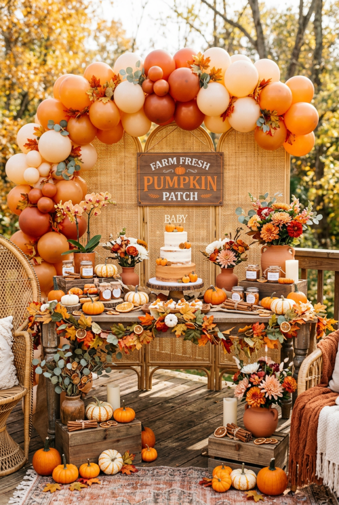 Pumpkin Spice Everything Baby Shower
