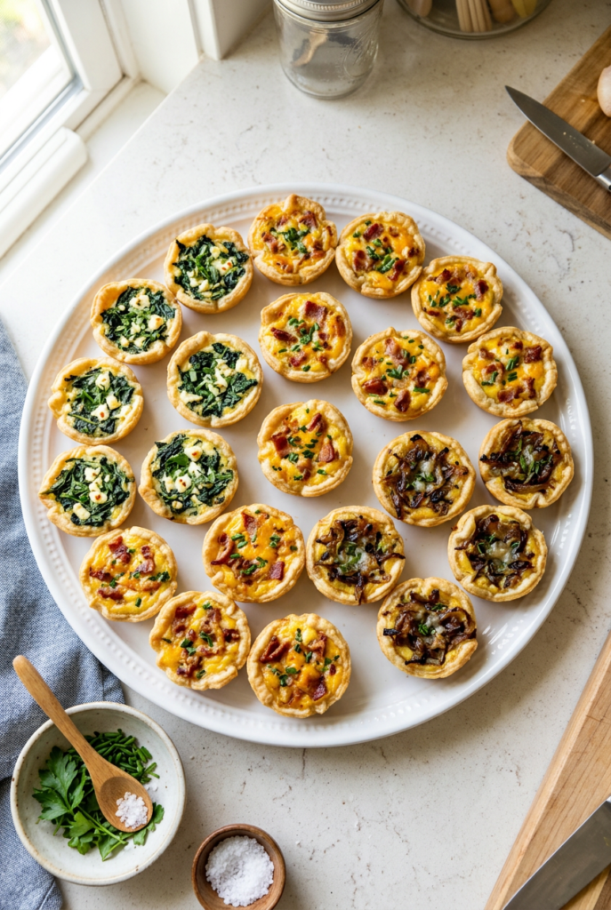 Quiche Bites or Mini Quiches