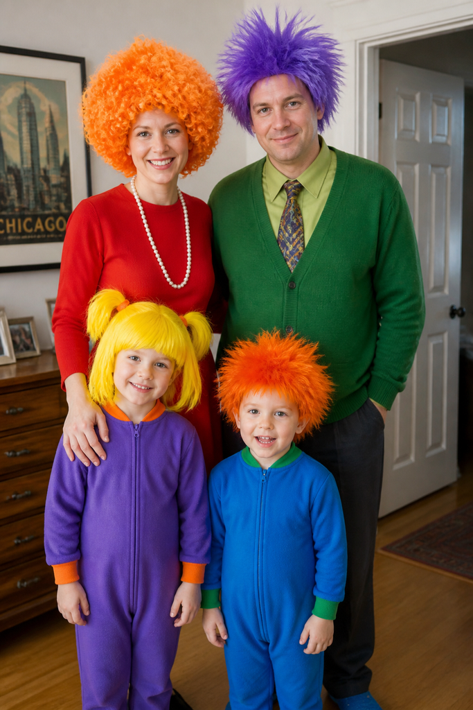 Retro Cartoon Babies Costume