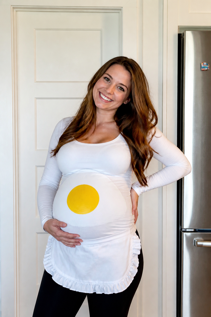 Sunny-Side-Up Egg Costume