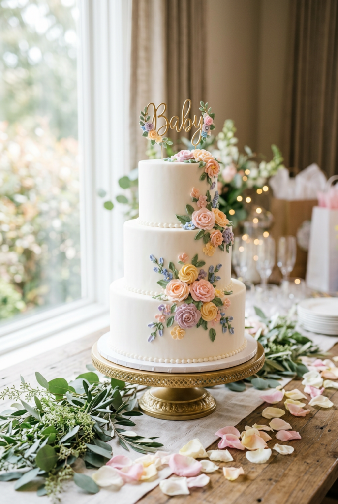 The Baby Shower Cake