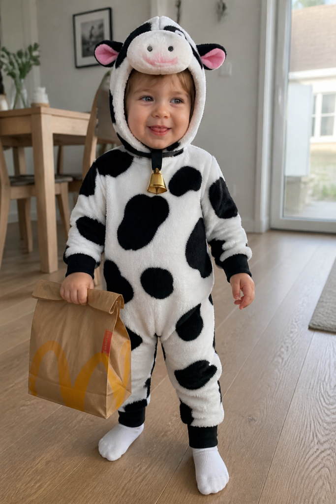 Toddler Cow Costume