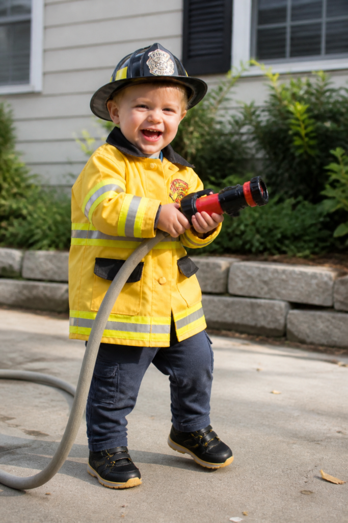 Toddler Firefighter Costume