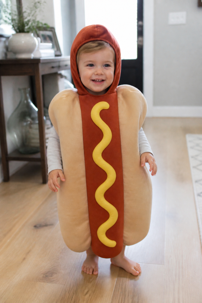 Toddler Hot Dog Costume