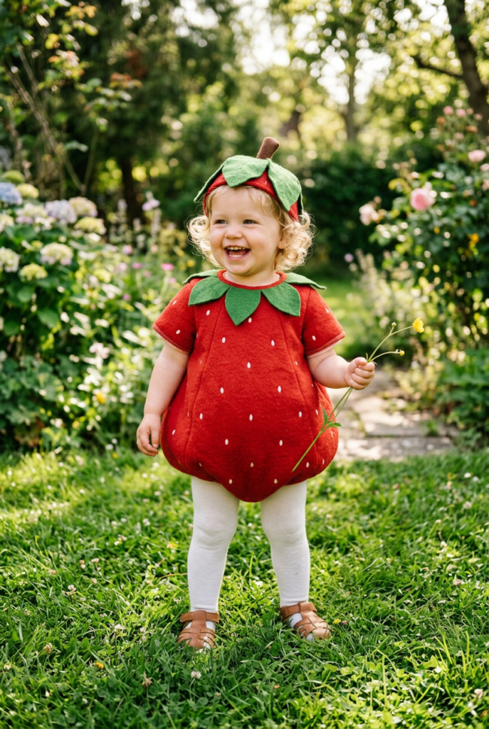 Toddler Strawberry Costume