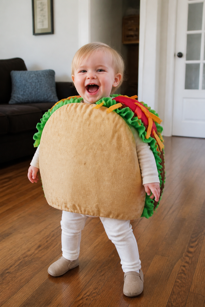 Toddler Taco Costume