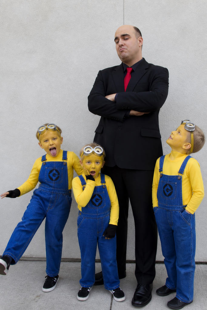 Yellow Helper Minions Costume