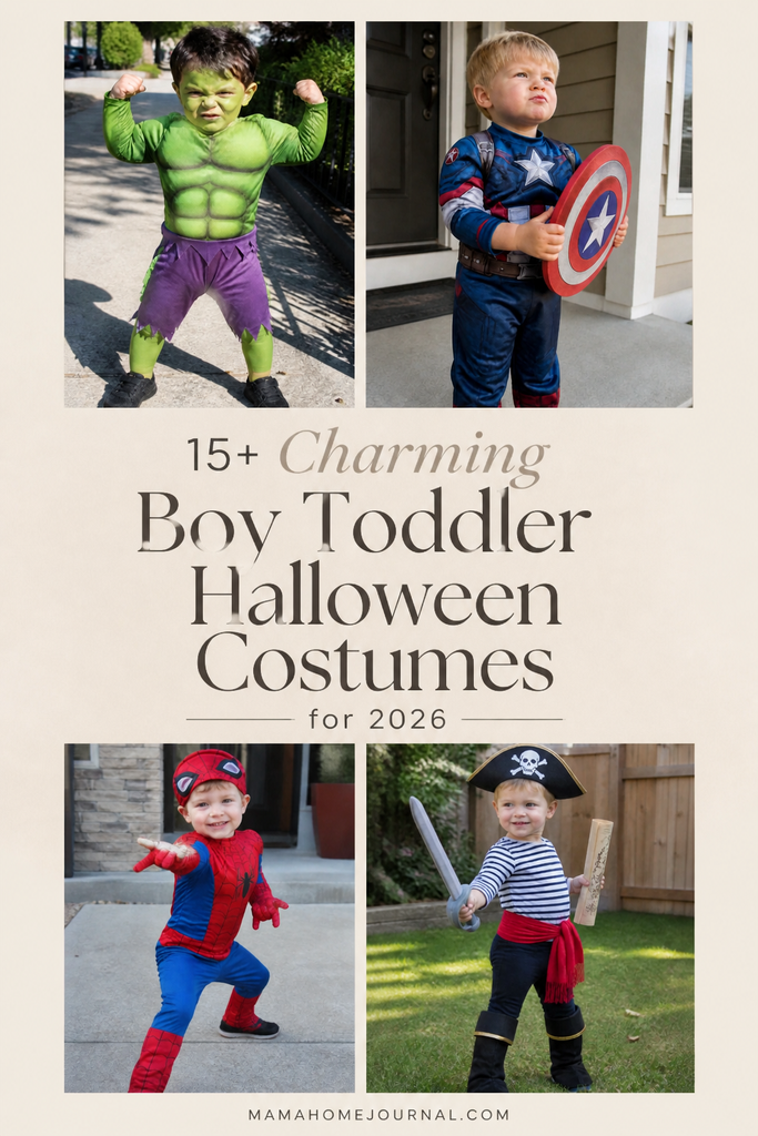 15+ Cute Classic Halloween Costumes for Toddler Boys