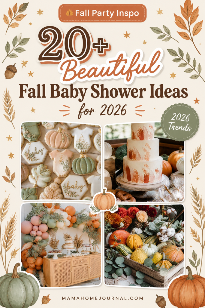 20+ Beautiful Fall Baby Shower Favors Guests Will Love