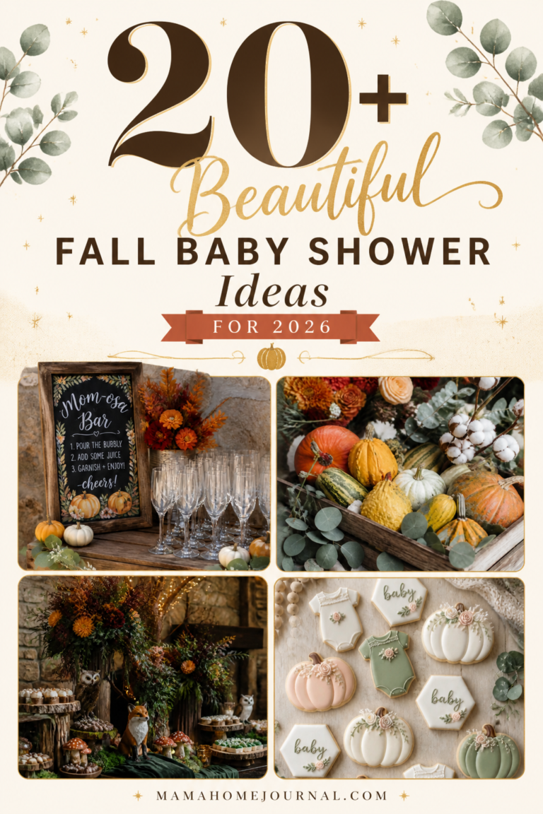 Fall Baby Shower Ideas